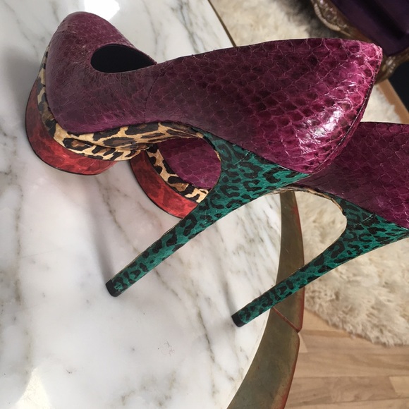 Brian Atwood Python Stilleto - Picture 6 of 8